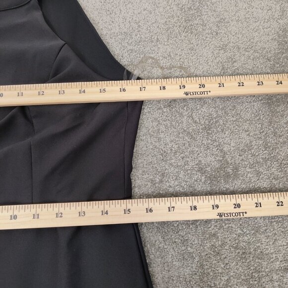 Trendyol Women's Ruffle Maxi Dress in Black Whimsigoth Feminine Office Cocktail - Picture 7 of 13